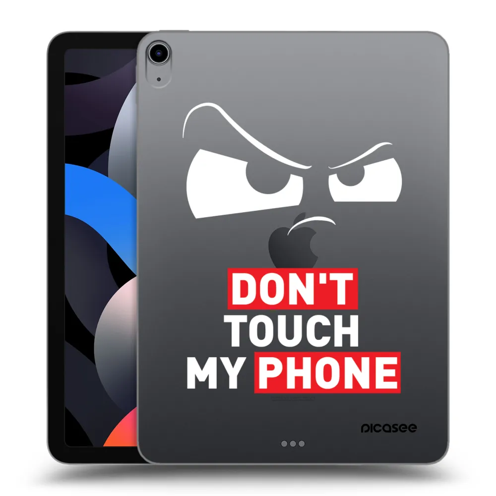 Picasee silikonový průhledný obal pro Apple iPad Air 4 10.9" 2020 - Cloudy Eye - Transparent