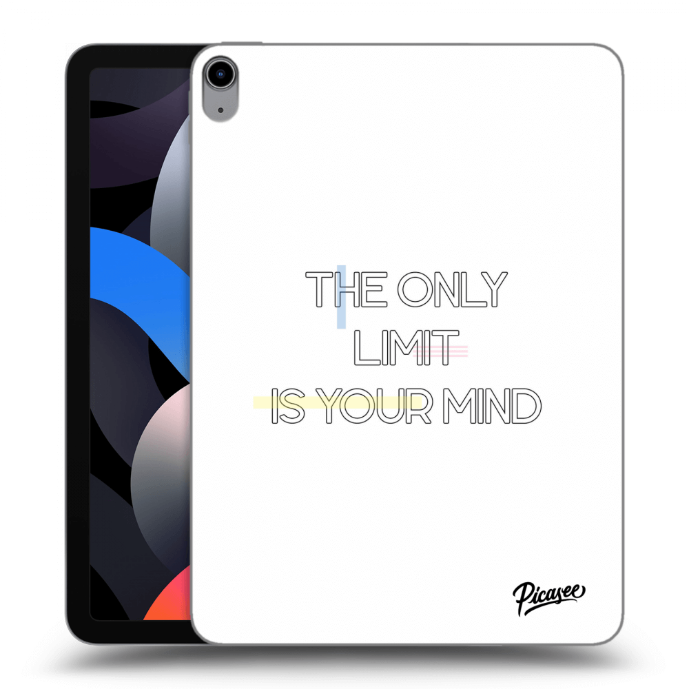 Picasee silikonový průhledný obal pro Apple iPad Air 4 10.9" 2020 - The only limit is your mind