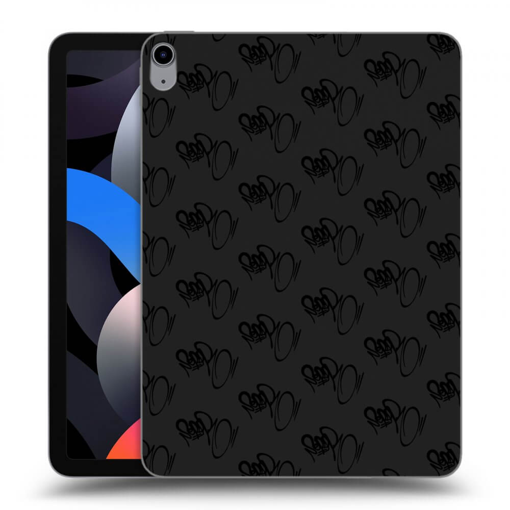 Picasee silikonový černý obal pro Apple iPad Air 4 10.9" 2020 - Separ - Black On Black 1