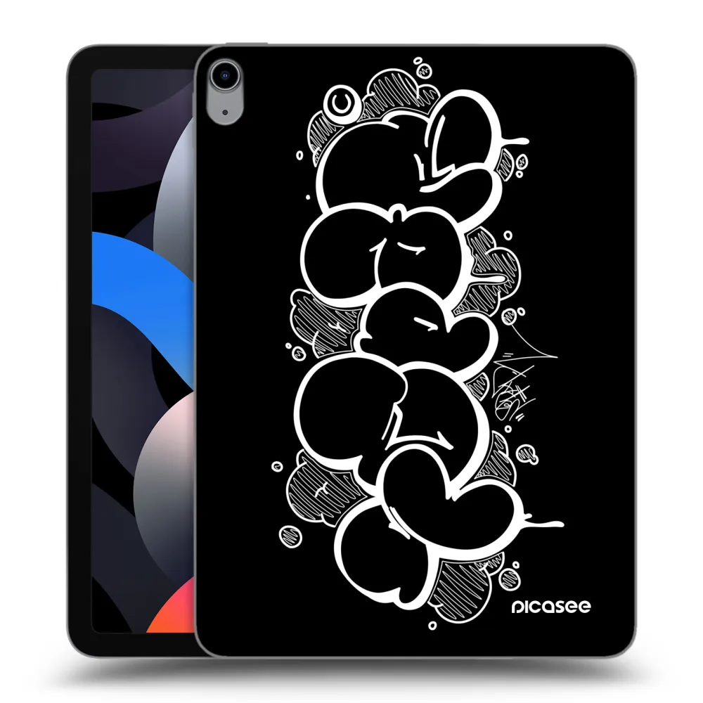 Picasee silikonový průhledný obal pro Apple iPad Air 4 10.9" 2020 - Throw UP