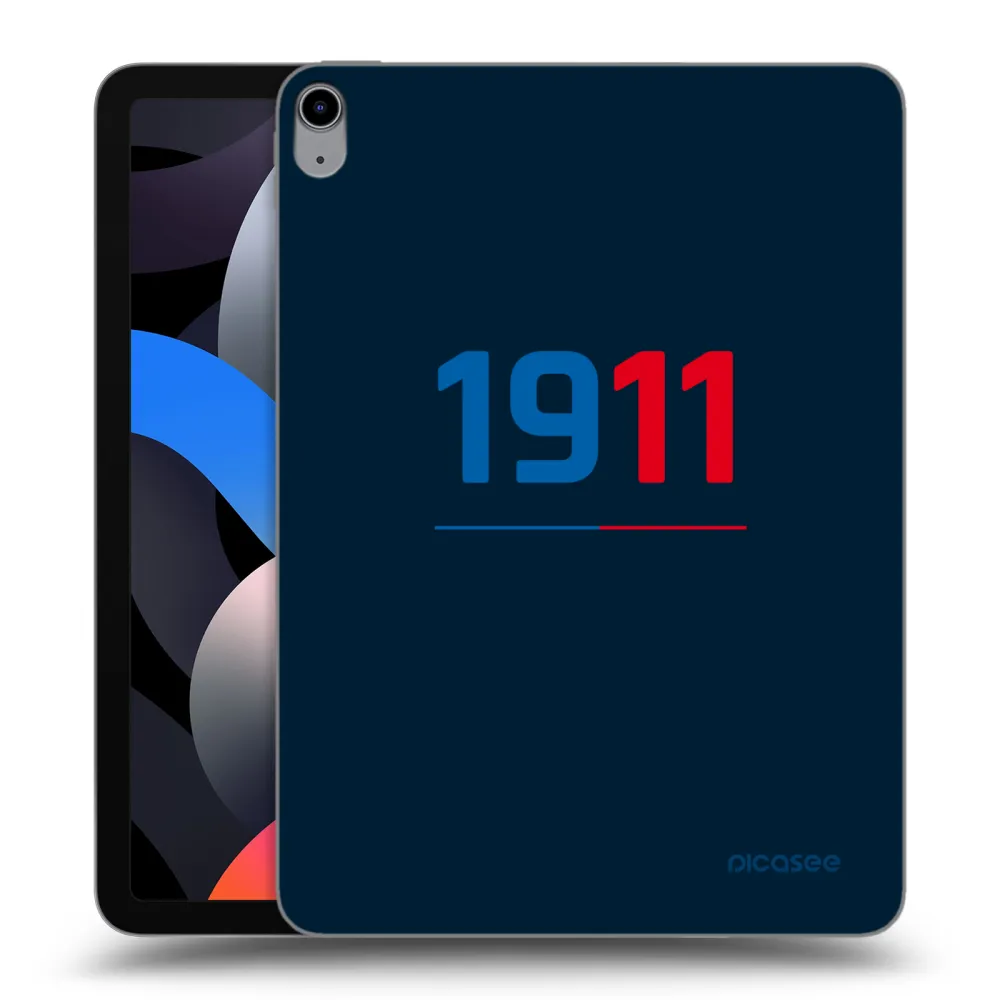 Picasee silikonový průhledný obal pro Apple iPad Air 4 10.9" 2020 - FC Viktoria Plzeň D