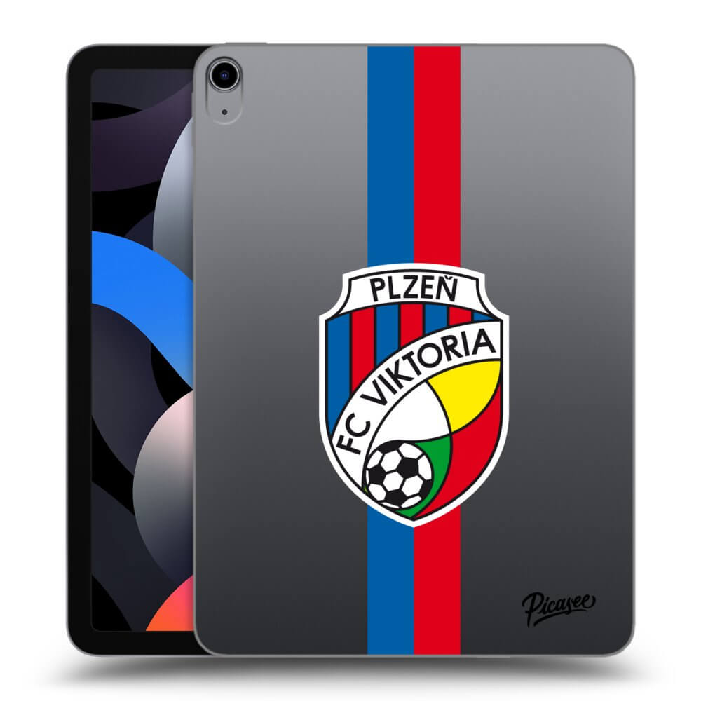 Picasee silikonový průhledný obal pro Apple iPad Air 4 10.9" 2020 - FC Viktoria Plzeň H
