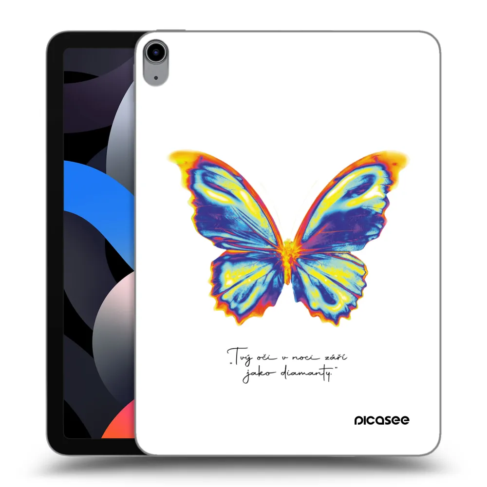 Picasee silikonový průhledný obal pro Apple iPad Air 4 10.9" 2020 - Diamanty White