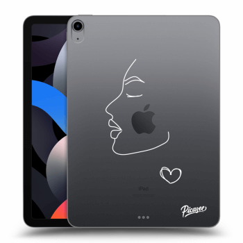 Picasee silikonový průhledný obal pro Apple iPad Air 4 10.9" 2020 - Couple girl White
