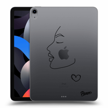 Picasee silikonový průhledný obal pro Apple iPad Air 4 10.9" 2020 - Couple girl