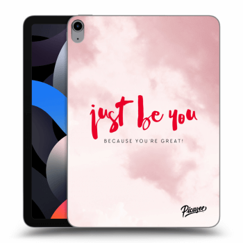 Picasee silikonový průhledný obal pro Apple iPad Air 4 10.9" 2020 - Just be you