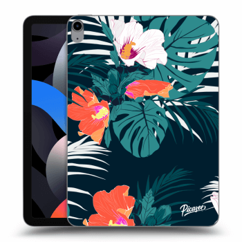 Picasee silikonový průhledný obal pro Apple iPad Air 4 10.9" 2020 - Monstera Color