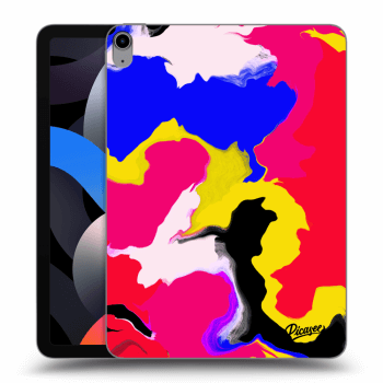 Picasee silikonový průhledný obal pro Apple iPad Air 4 10.9" 2020 - Watercolor