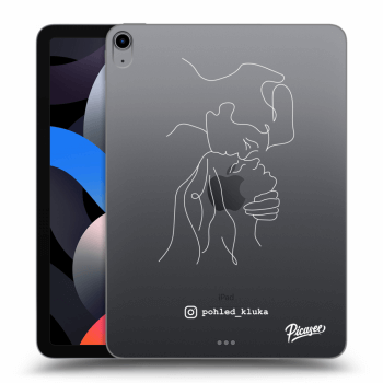 Picasee silikonový průhledný obal pro Apple iPad Air 4 10.9" 2020 - Forehead kiss White