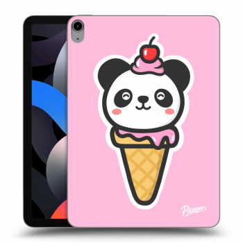 Picasee silikonový průhledný obal pro Apple iPad Air 4 10.9" 2020 - Ice Cream Panda