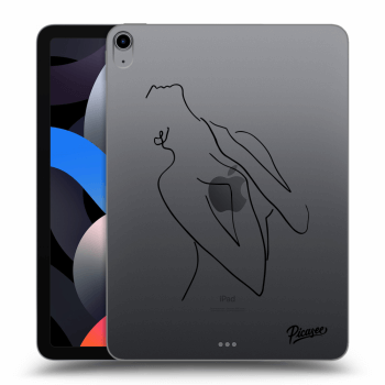 Picasee silikonový průhledný obal pro Apple iPad Air 4 10.9" 2020 - Sensual girl