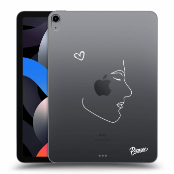 Picasee silikonový průhledný obal pro Apple iPad Air 4 10.9" 2020 - Couple boy White
