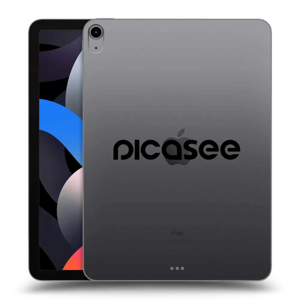 Picasee silikonový průhledný obal pro Apple iPad Air 4 10.9" 2020 - Picasee - new logo - black