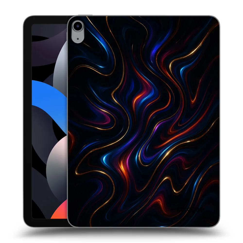 Picasee silikonový průhledný obal pro Apple iPad Air 4 10.9" 2020 - Noir
