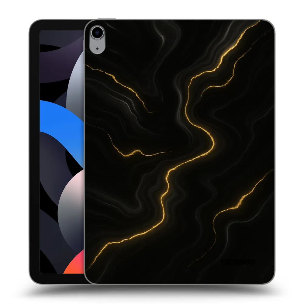 Picasee silikonový průhledný obal pro Apple iPad Air 4 10.9" 2020 - Thunder