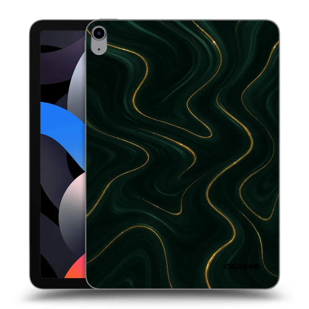 Picasee silikonový průhledný obal pro Apple iPad Air 4 10.9" 2020 - Vawes