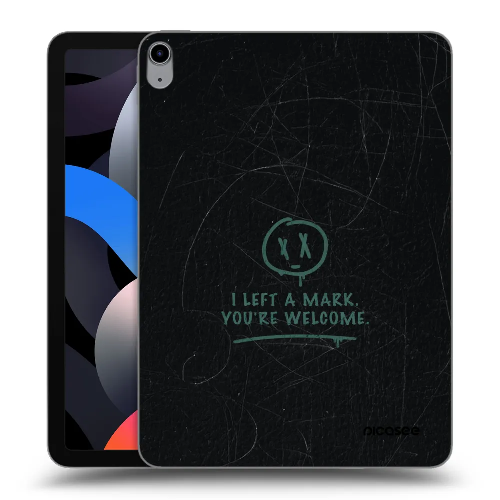 Picasee silikonový průhledný obal pro Apple iPad Air 4 10.9" 2020 - LEFT A MARK