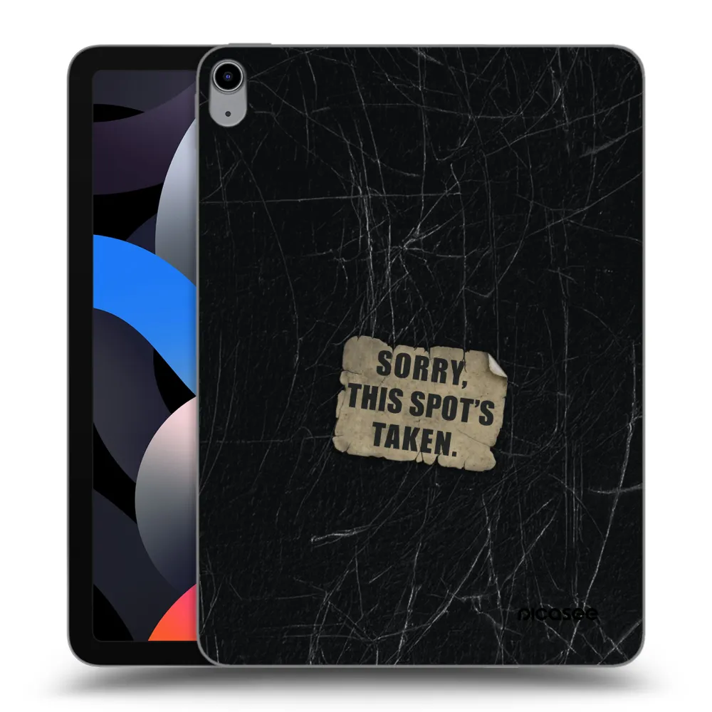 Picasee silikonový průhledný obal pro Apple iPad Air 4 10.9" 2020 - SORRY