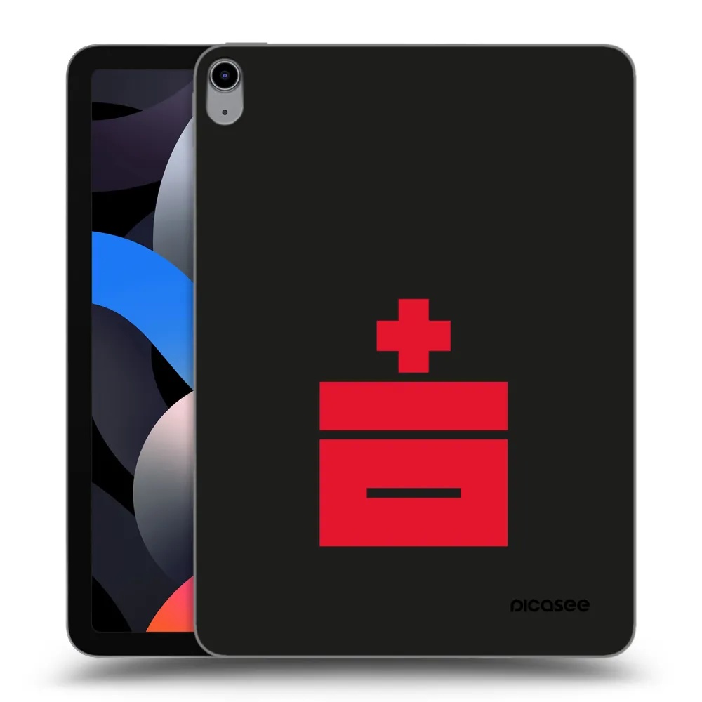 Picasee silikonový průhledný obal pro Apple iPad Air 4 10.9" 2020 - Le Plastenciaga