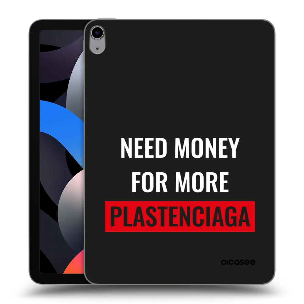 Picasee silikonový průhledný obal pro Apple iPad Air 4 10.9" 2020 - More PLASTENCIAGA