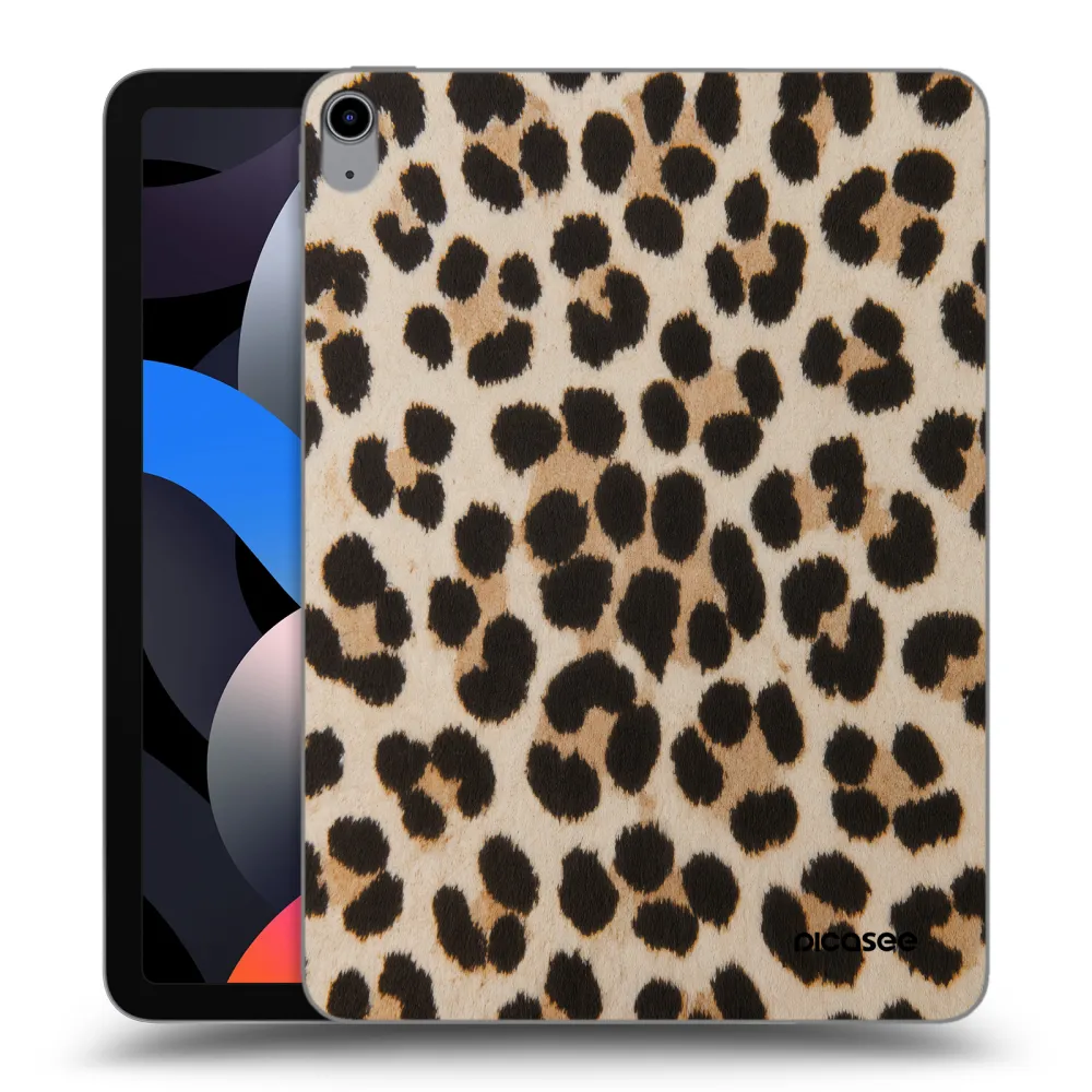 Picasee silikonový průhledný obal pro Apple iPad Air 4 10.9" 2020 - Brown Tiger