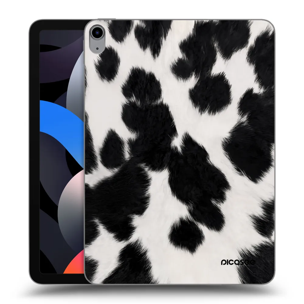 Picasee silikonový průhledný obal pro Apple iPad Air 4 10.9" 2020 - Black Moo