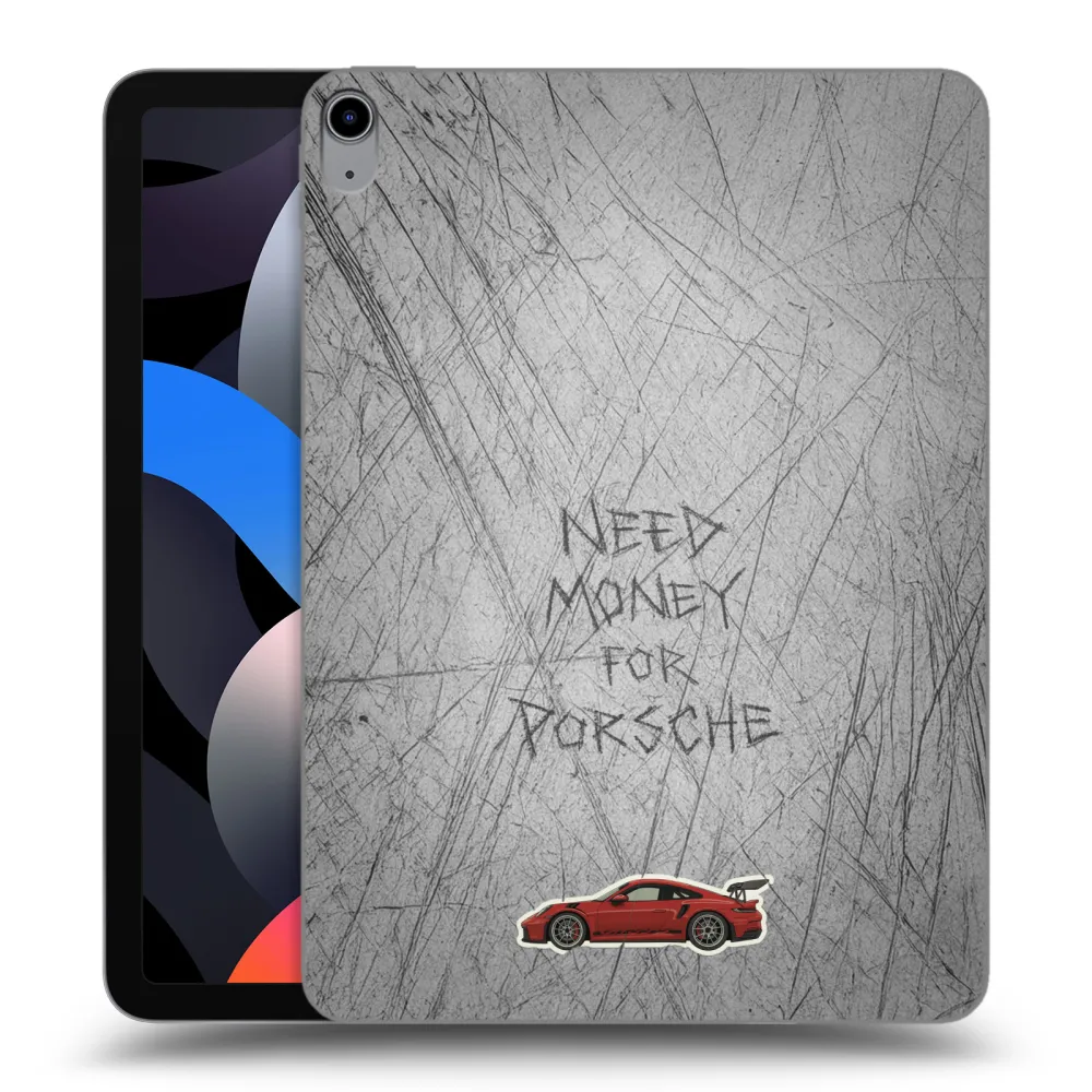 Picasee silikonový průhledný obal pro Apple iPad Air 4 10.9" 2020 - Garage Scratch