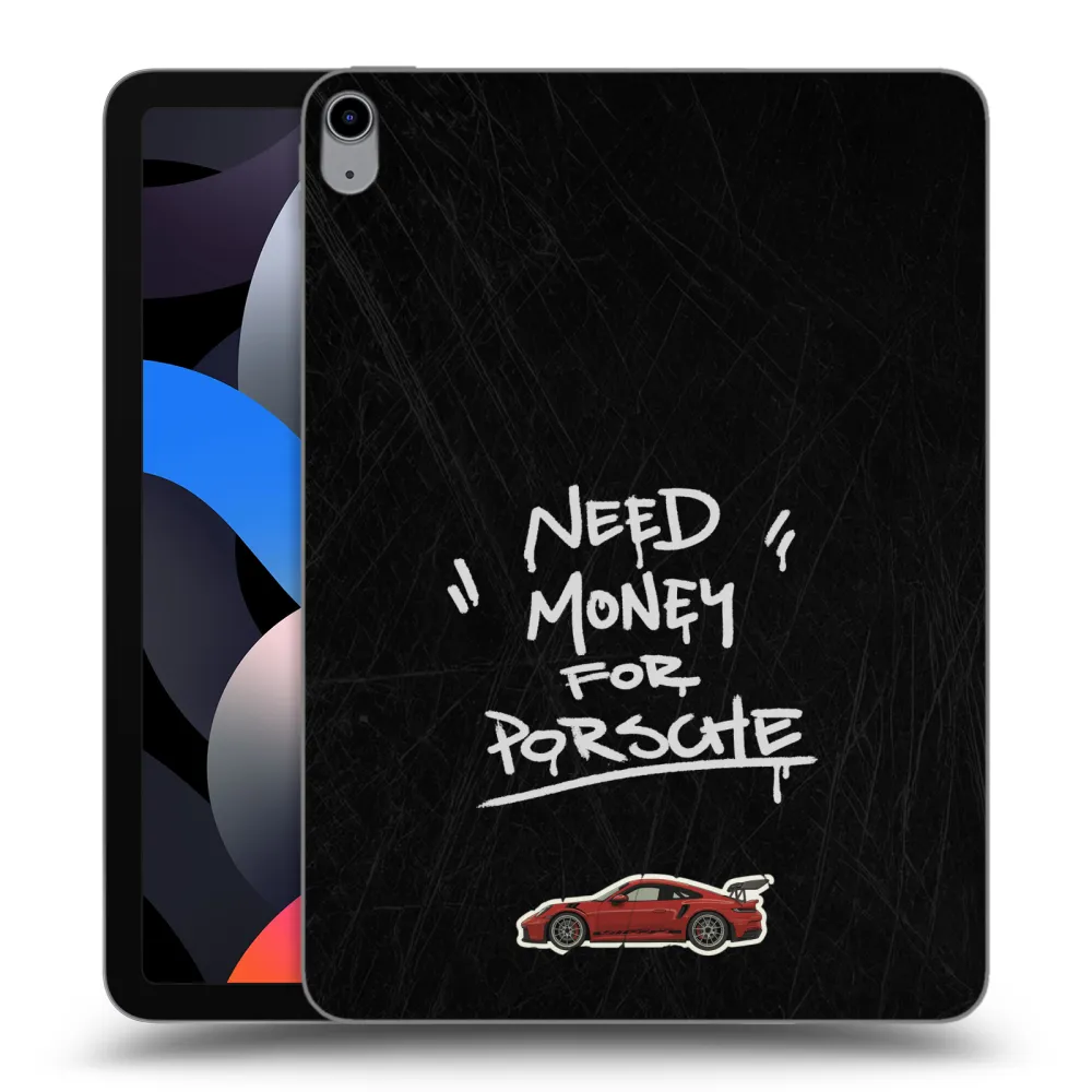 Picasee silikonový průhledný obal pro Apple iPad Air 4 10.9" 2020 - Dark Racer