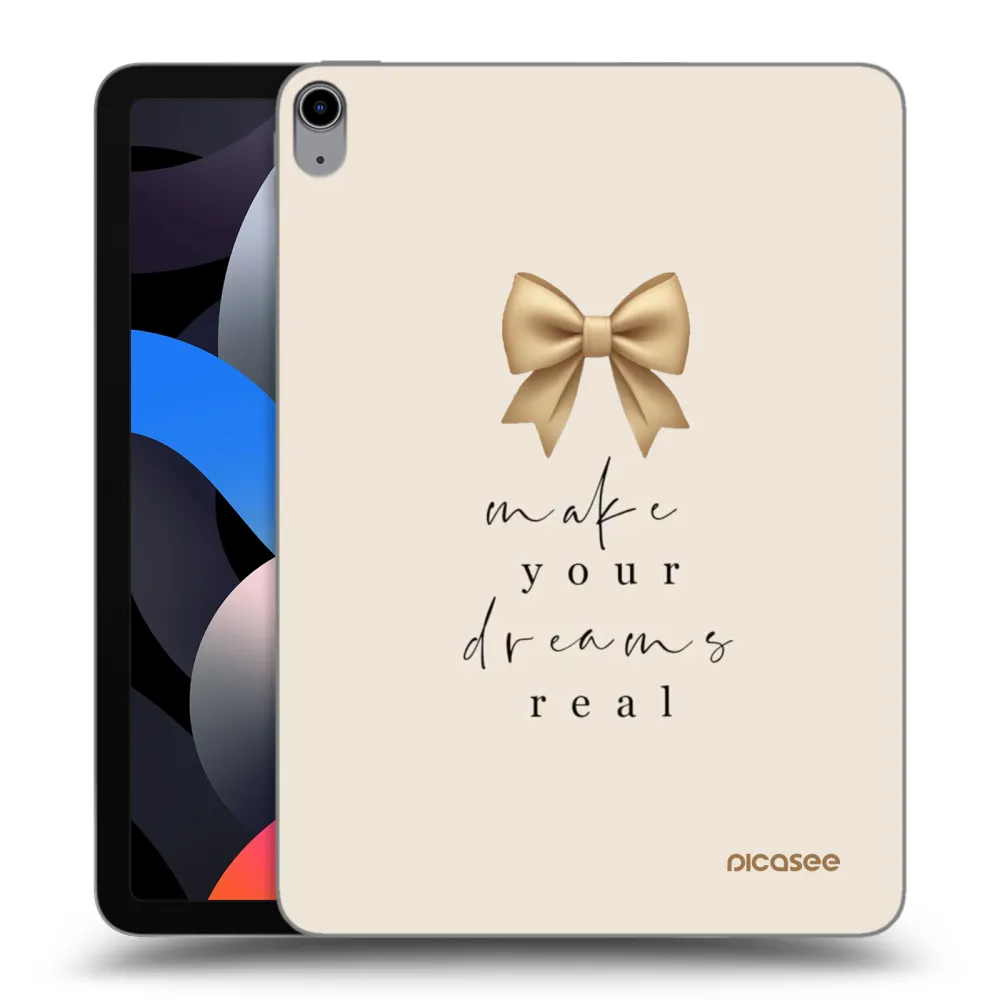 Picasee silikonový průhledný obal pro Apple iPad Air 4 10.9" 2020 - Golden Dream