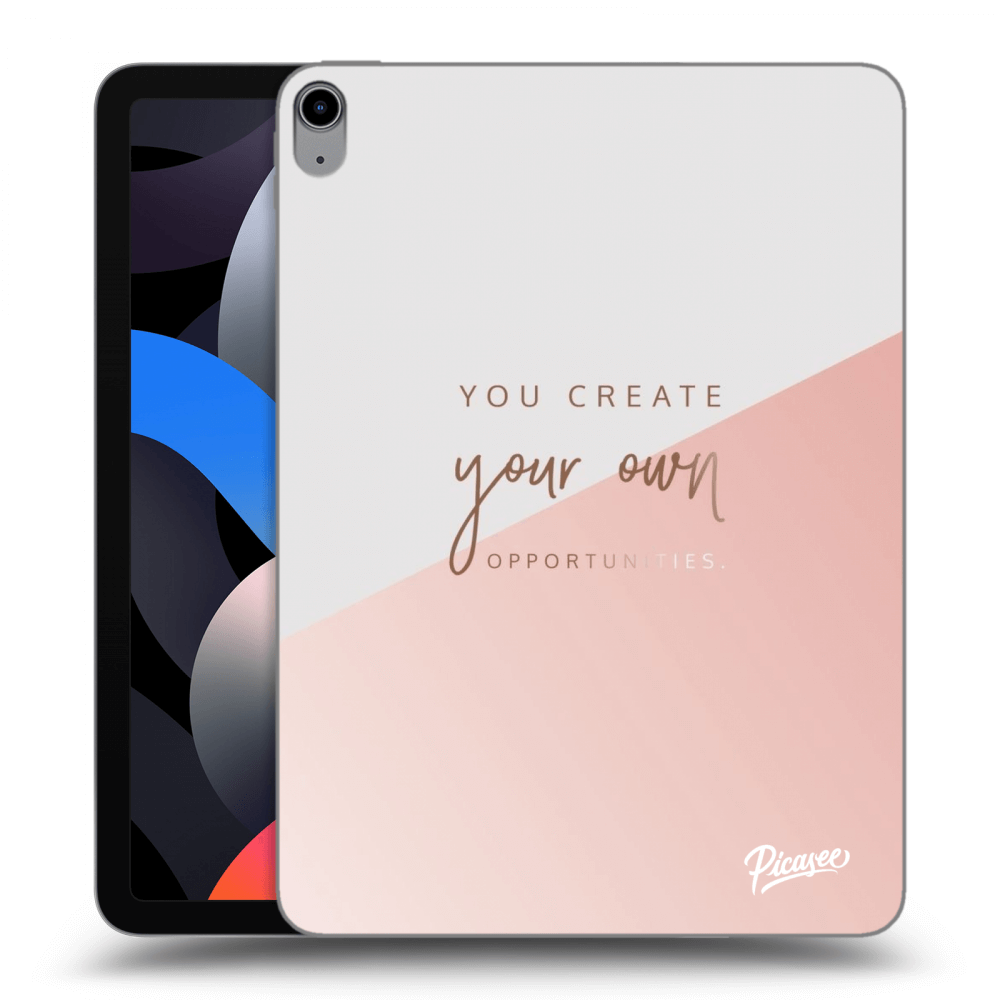 Picasee silikonový průhledný obal pro Apple iPad Air 4 10.9" 2020 - You create your own opportunities