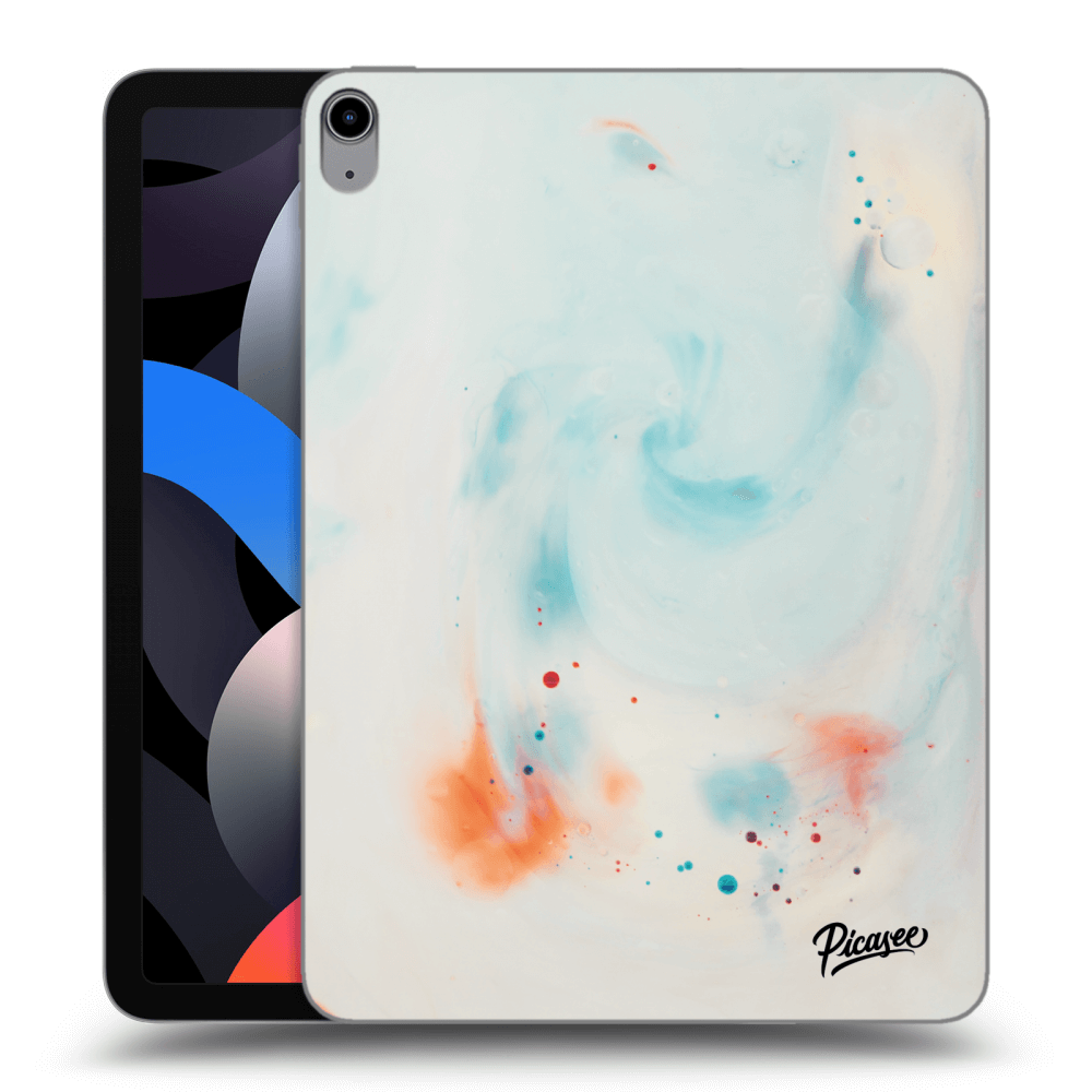 Picasee silikonový průhledný obal pro Apple iPad Air 4 10.9" 2020 - Splash