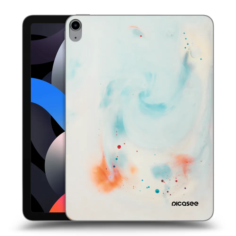 Picasee silikonový průhledný obal pro Apple iPad Air 4 10.9" 2020 - Splash