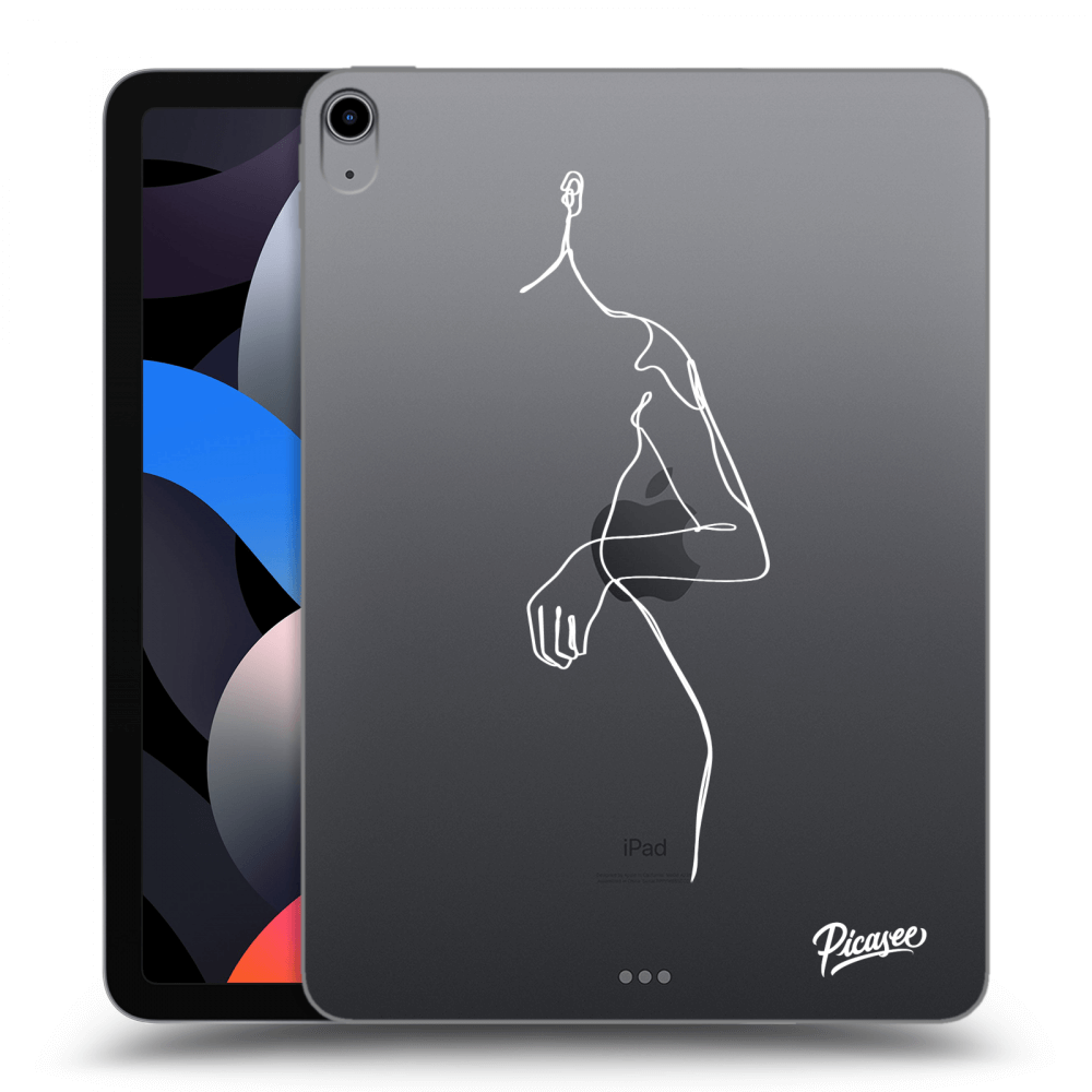 Picasee silikonový průhledný obal pro Apple iPad Air 4 10.9" 2020 - Simple body White