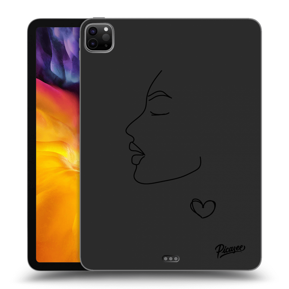 Picasee silikonový černý obal pro Apple iPad Pro 11" 2020 (2.gen) - Couple girl