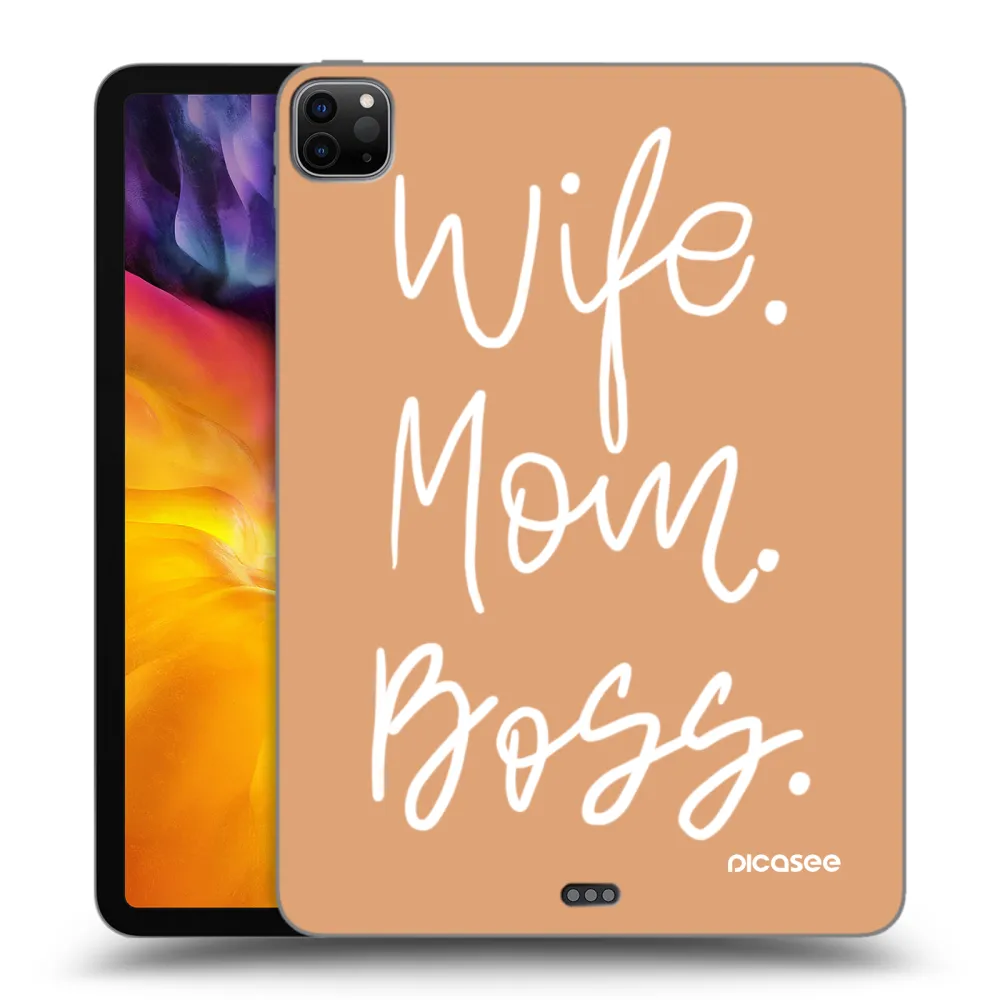 Picasee silikonový černý obal pro Apple iPad Pro 11" 2020 (2.gen) - Boss Mama