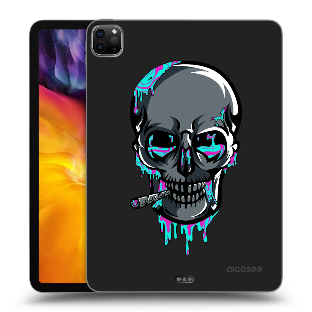 Picasee silikonový černý obal pro Apple iPad Pro 11" 2020 (2.gen) - EARTH - Lebka 3.0
