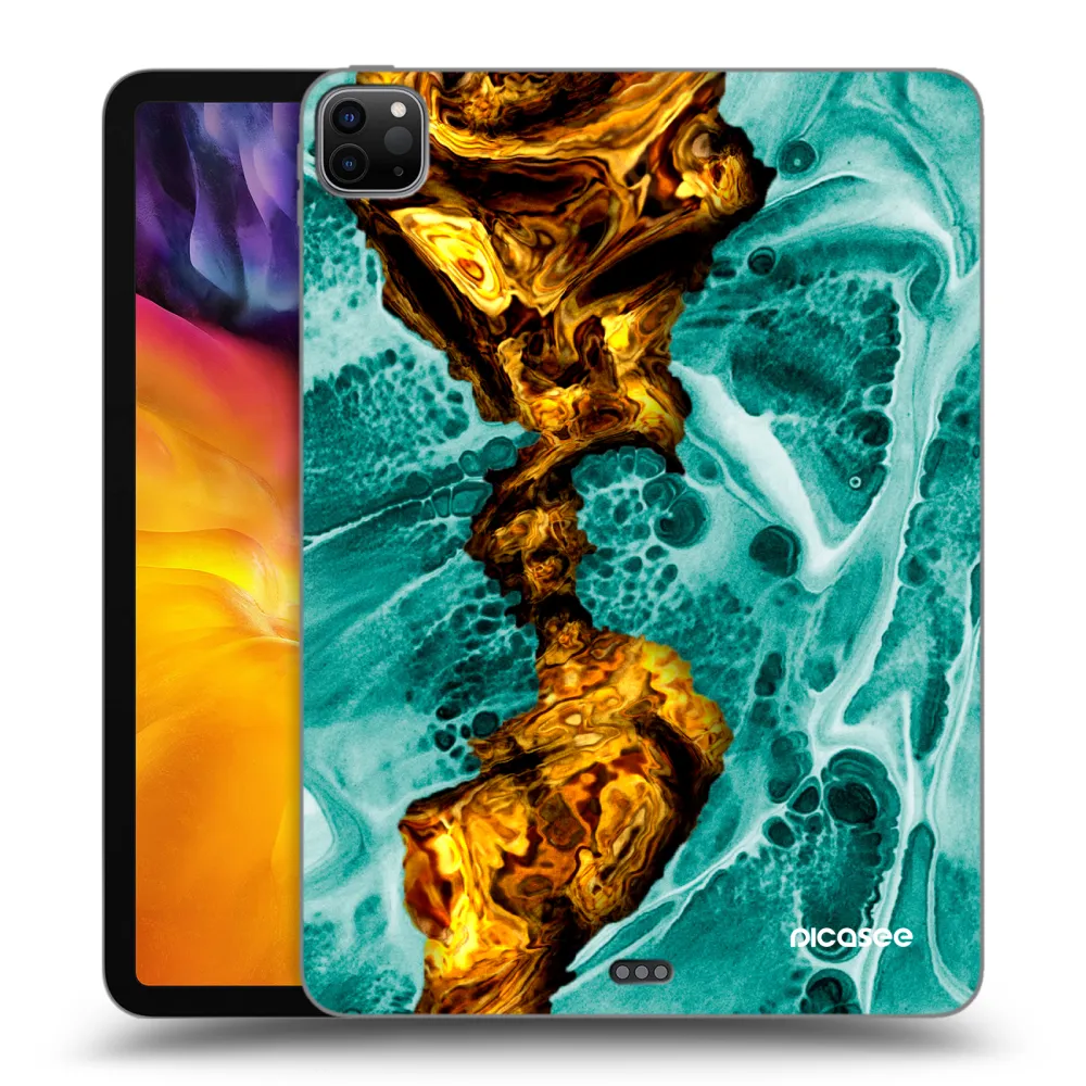 Picasee silikonový černý obal pro Apple iPad Pro 11" 2020 (2.gen) - Goldsky