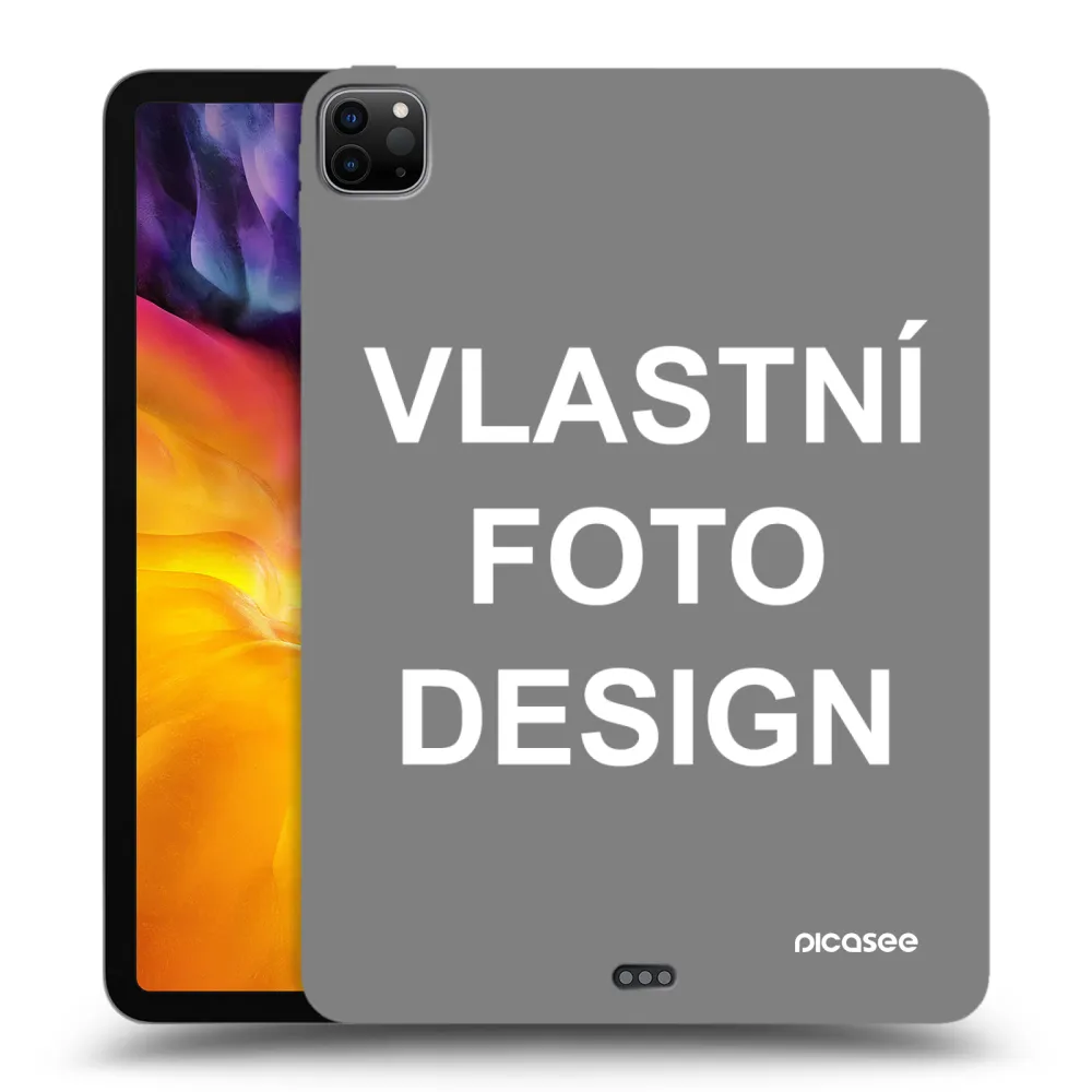 Picasee silikonový černý obal pro Apple iPad Pro 11" 2020 (2.gen) - Vlastní fotka/motiv