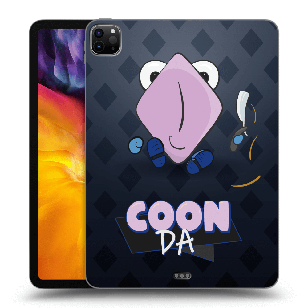 Picasee silikonový černý obal pro Apple iPad Pro 11" 2020 (2.gen) - COONDA holátko - tmavá
