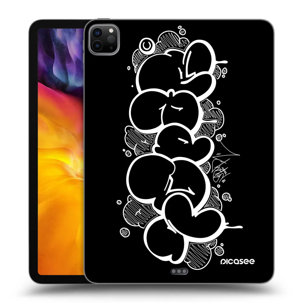 Picasee silikonový černý obal pro Apple iPad Pro 11" 2020 (2.gen) - Throw UP