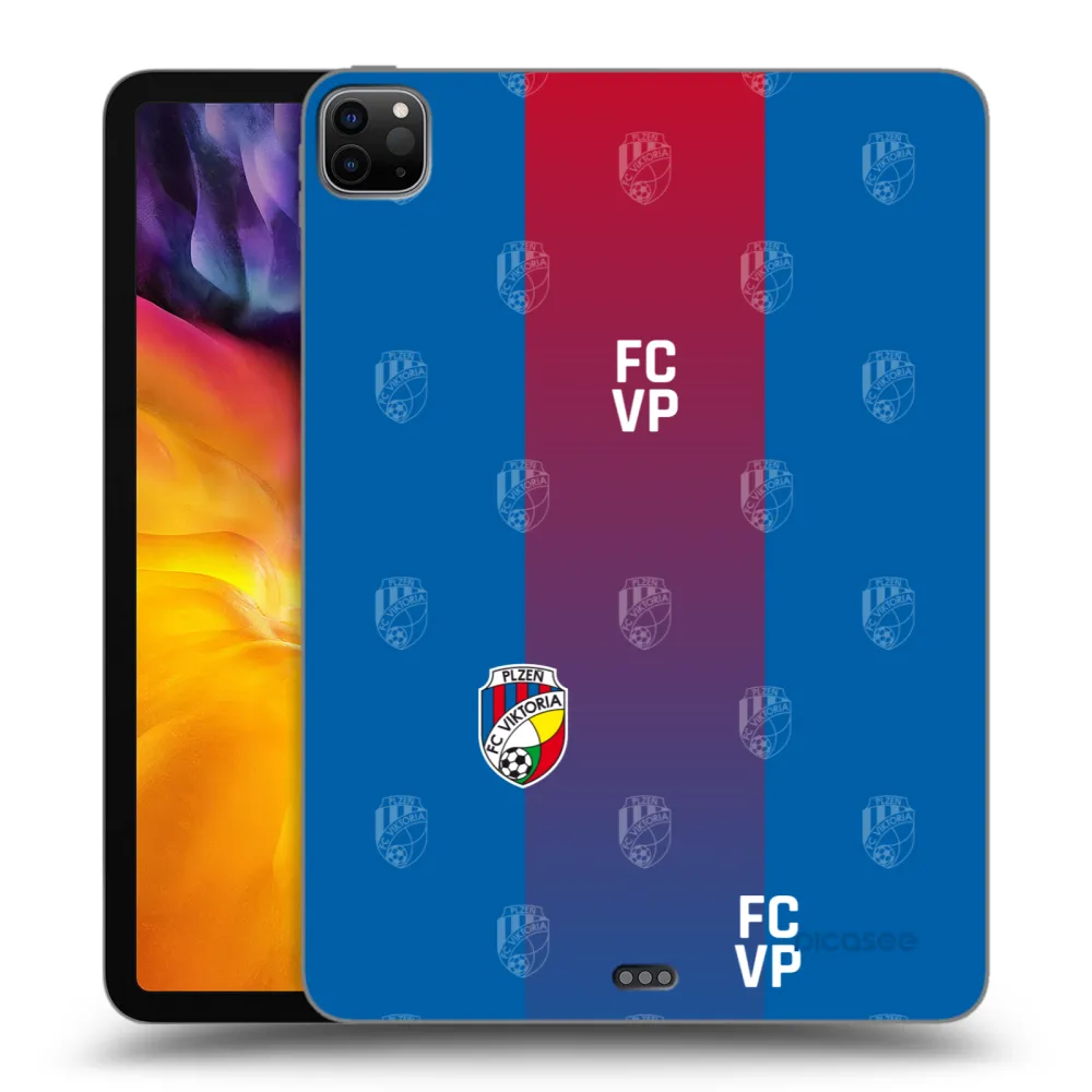 Picasee silikonový černý obal pro Apple iPad Pro 11" 2020 (2.gen) - FC Viktoria Plzeň F