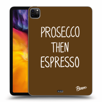 Picasee silikonový průhledný obal pro Apple iPad Pro 11" 2020 (2.gen) - Prosecco then espresso
