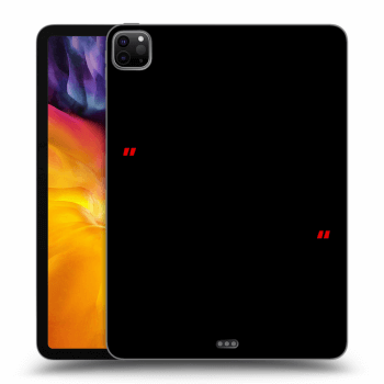 Picasee silikonový černý obal pro Apple iPad Pro 11" 2020 (2.gen) - Správná láska