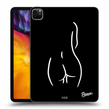 Picasee silikonový černý obal pro Apple iPad Pro 11" 2020 (2.gen) - Svlečená Bílá