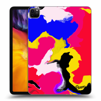 Picasee silikonový černý obal pro Apple iPad Pro 11" 2020 (2.gen) - Watercolor