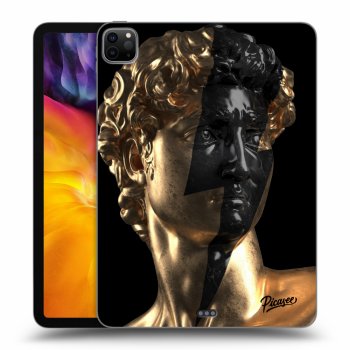 Picasee silikonový černý obal pro Apple iPad Pro 11" 2020 (2.gen) - Wildfire - Gold