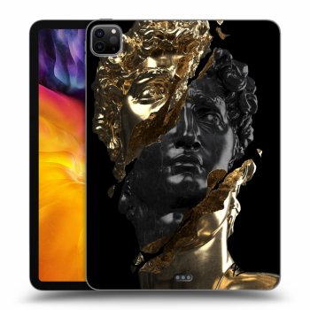 Picasee silikonový černý obal pro Apple iPad Pro 11" 2020 (2.gen) - Gold - Black
