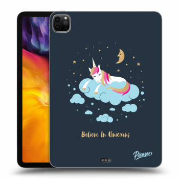 Picasee silikonový průhledný obal pro Apple iPad Pro 11" 2020 (2.gen) - Believe In Unicorns