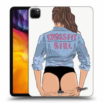 Picasee silikonový černý obal pro Apple iPad Pro 11" 2020 (2.gen) - Crossfit girl - nickynellow