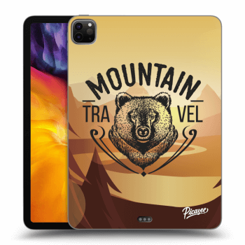 Picasee silikonový průhledný obal pro Apple iPad Pro 11" 2020 (2.gen) - Mountain bear